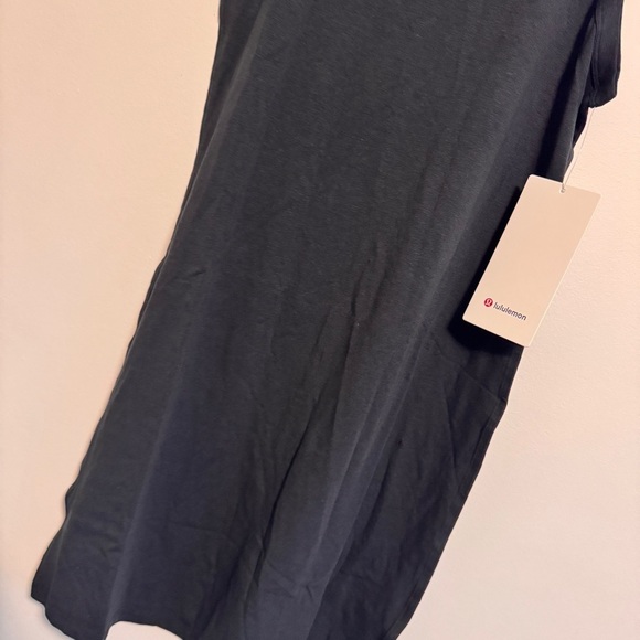 🆕 Lululemon Classic Fit Cotton Blend Dress - Black - Picture 3 of 9